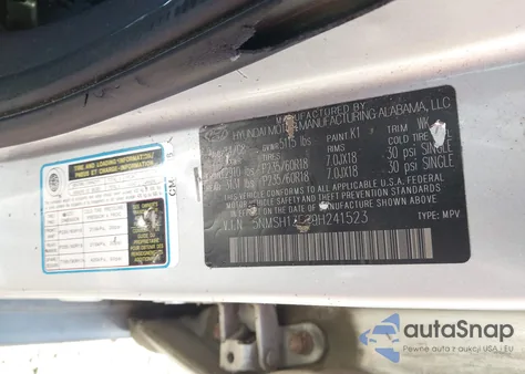 2009 Hyundai Santa Fe Limited из США, поврежденный, VIN 5NMSH13E29H241523